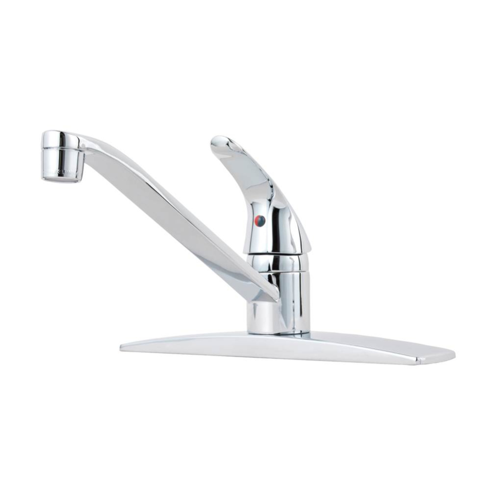 Pfirst Series 1-Handle Kitchen Faucet in Polished Chrome