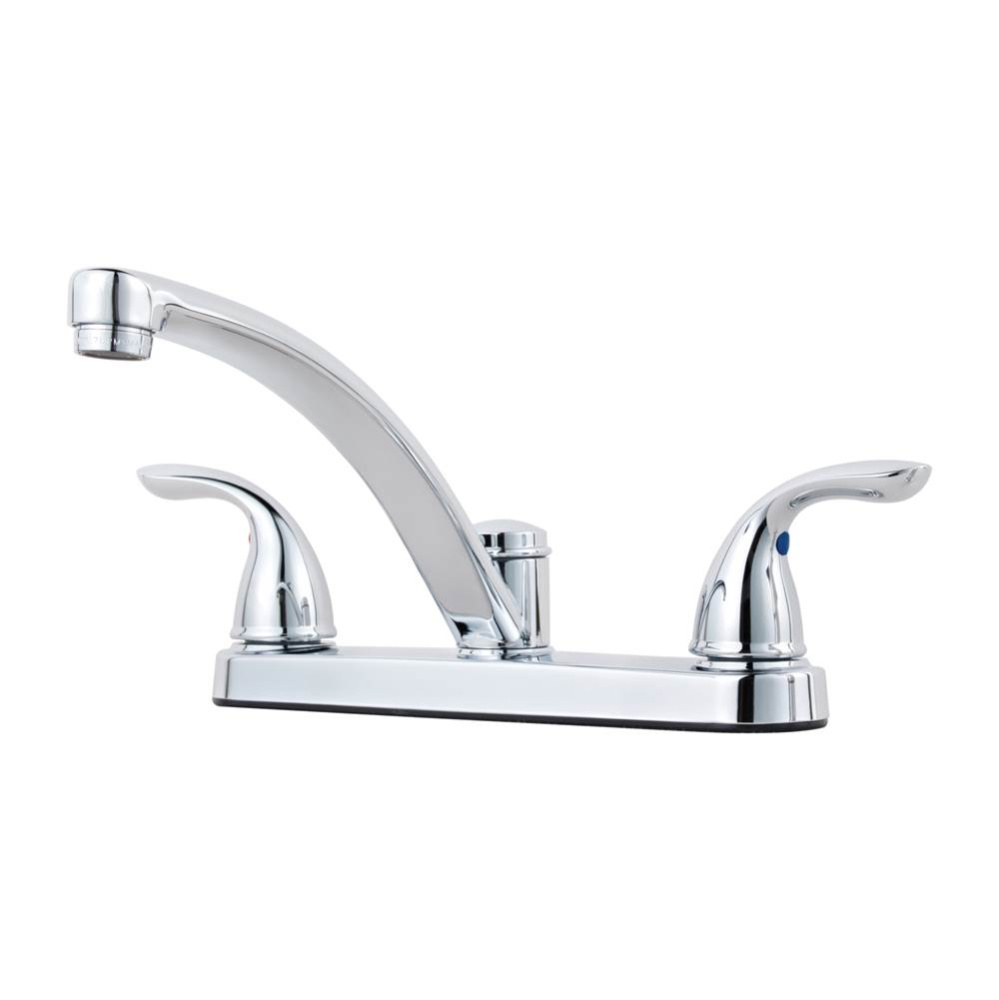 Pfirst Series 2-Handle Kitchen Faucet in Polished Chrome