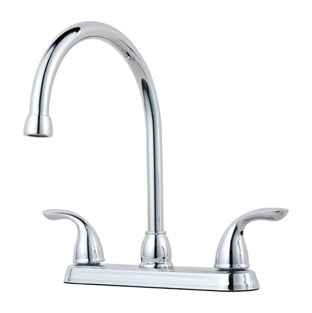 Pfirst Series 2-Handle Kitchen Faucet in Polished Chrome