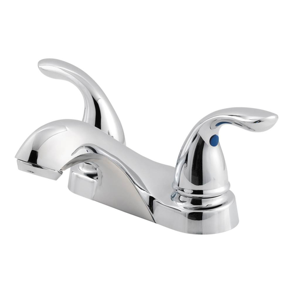 Pfirst Series 2-Handle 4'' Centerset Bathroom Faucet in Polished Chrome