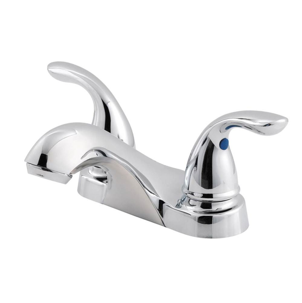 Pfirst Series 2-Handle 4'' Centerset Bathroom Faucet in Polished Chrome