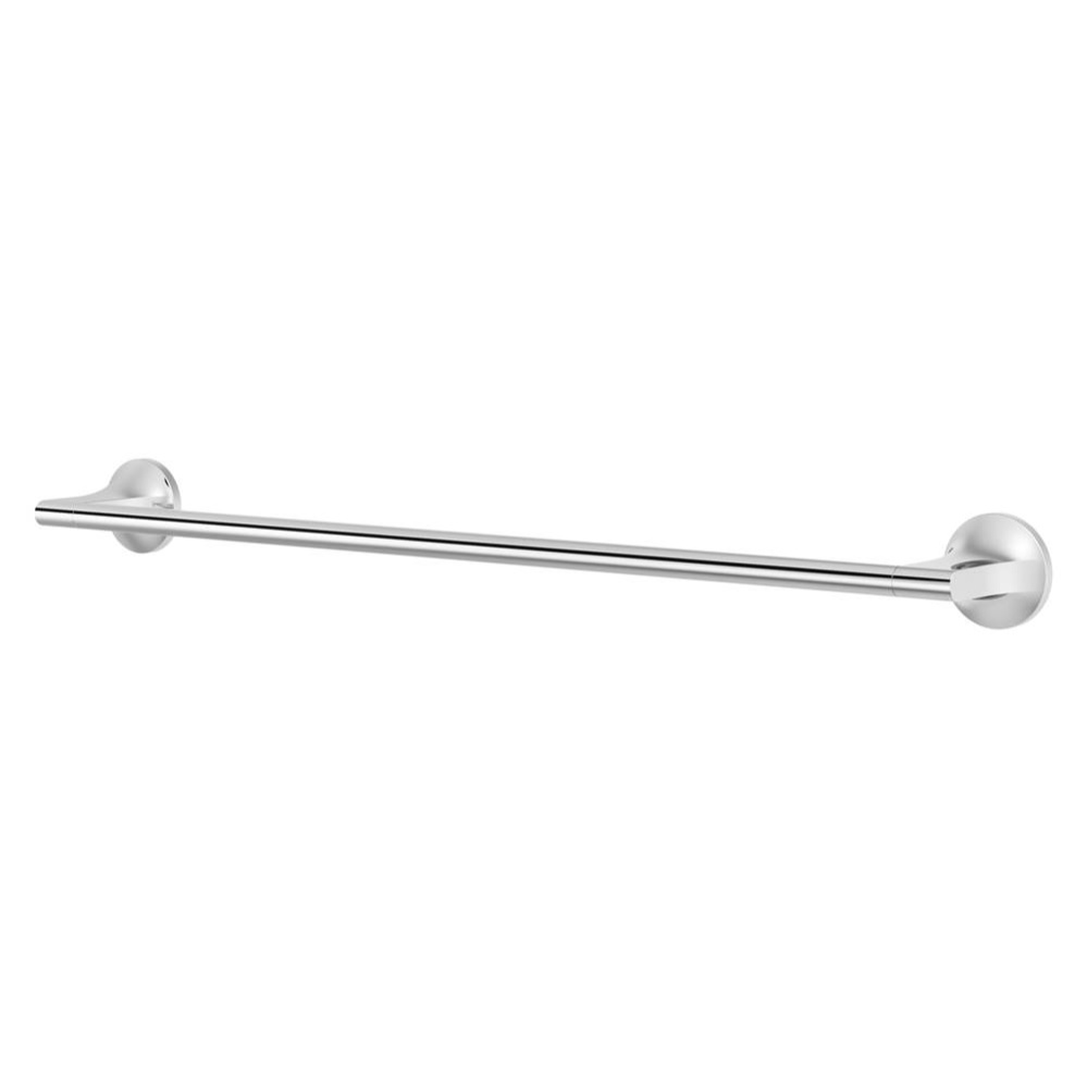 Pfirst Modern 24'' Towel Bar in Polished Chrome