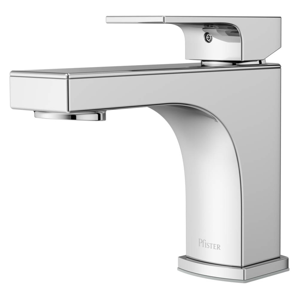 Pfirst Modern Single Control Faucet in Polished Chrome