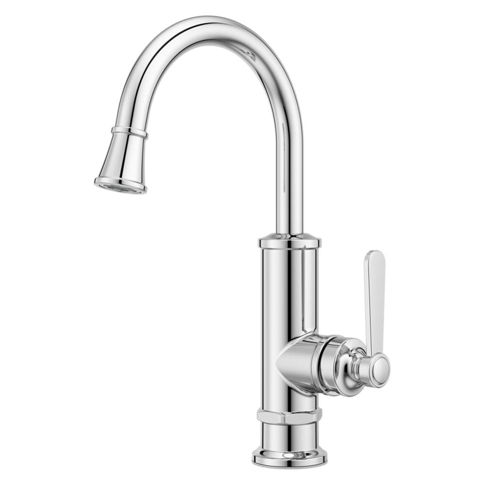 Port Haven 1-Handle Bar/Prep Kitchen Faucet in Polished Chrome