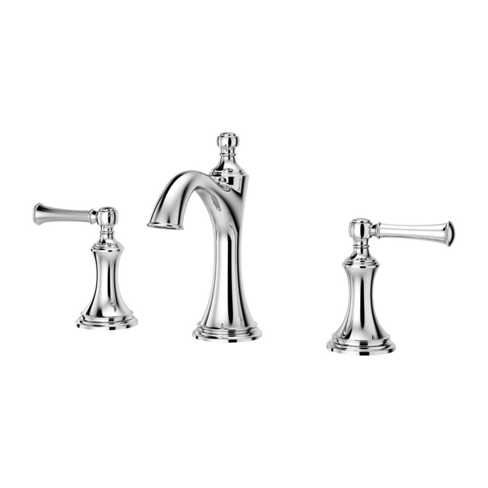 Tisbury 2-Handle 8'' Widespread Bathroom Faucet in Polished Chrome