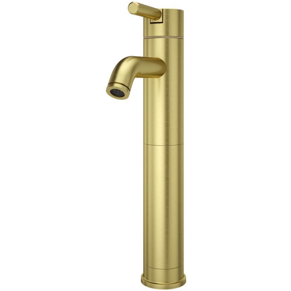 Contempra Single Control Vessel Bathroom Faucet in Brushed Gold