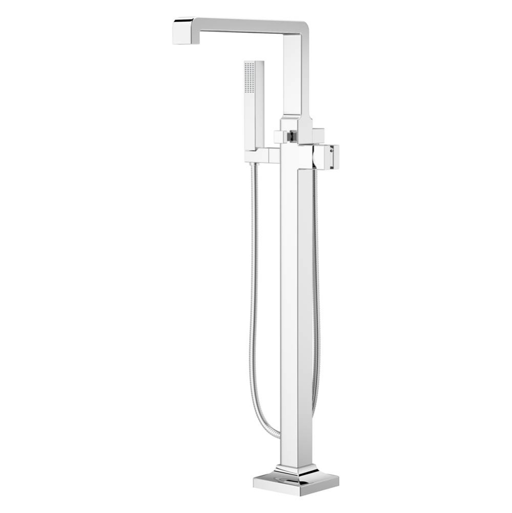 Verve Free Standing Tub Filler without Handles in Polished Chrome