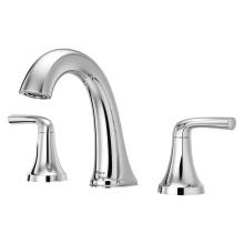 Pfister LG49-MCA0C - McAllen 2-Handle 8'' Widespread Bathroom Faucet in  Polished Chrome
