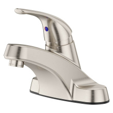 Pfister LG142-800K - Pfirst Series Single Control 4'' Centerset Bathroom Faucet in Brushed Nickel