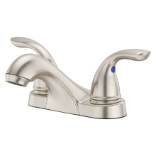 Pfister LG143-610K - Pfirst Series 2-Handle 4'' Centerset Bathroom Faucet in Brushed Nickel