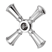 Pfister HHL-G16TBC - Tisbury Single Cross Handle for Slide Bar Kit in Polished Chrome