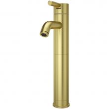 Pfister LG40-NBG00 - Contempra Single Control Vessel Bathroom Faucet in Brushed Gold