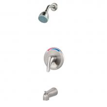 Pfister LG89-030K - Pfirst Series 1-Handle Tub/Shower Trim Kit in Brushed Nickel