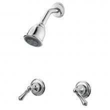 Pfister LG07-81BC - Pfister 2-Handle Tub&Shower Trim Kit with Metal Lever Handles in Polished Chrome