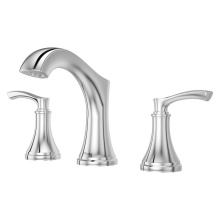 Pfister LG49-WD0C - Woodbury 2-Handle 8'' Widespread Bathroom Faucet in  Polished Chrome