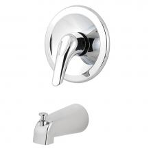 Pfister R89-0100 - Pfirst Series 1-Handle Non-Diverting Tub Trim in Polished Chrome