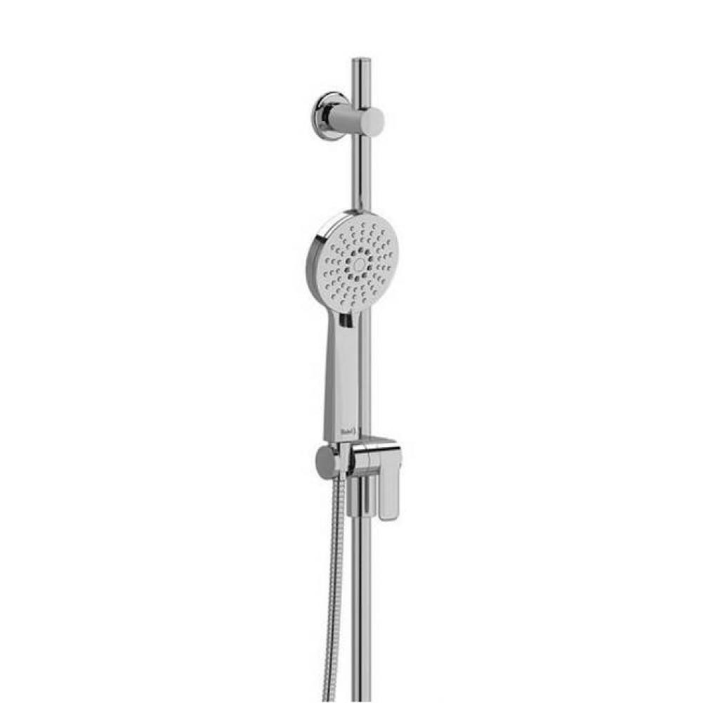 Handshower Set With 35'' Slide Bar and 3-Function Handshower