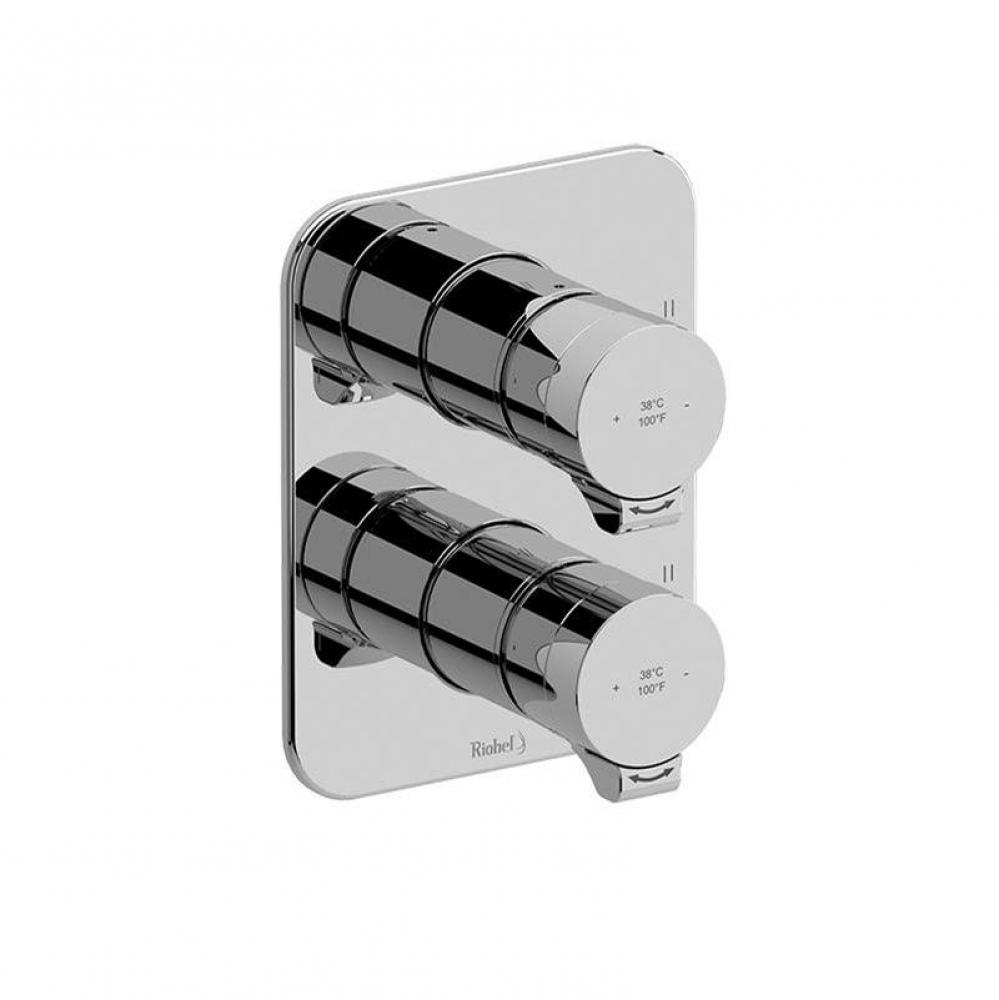 4-Way No Share Type T/P (Thermostatic/Pressure Balance) Coaxial Complete Valve