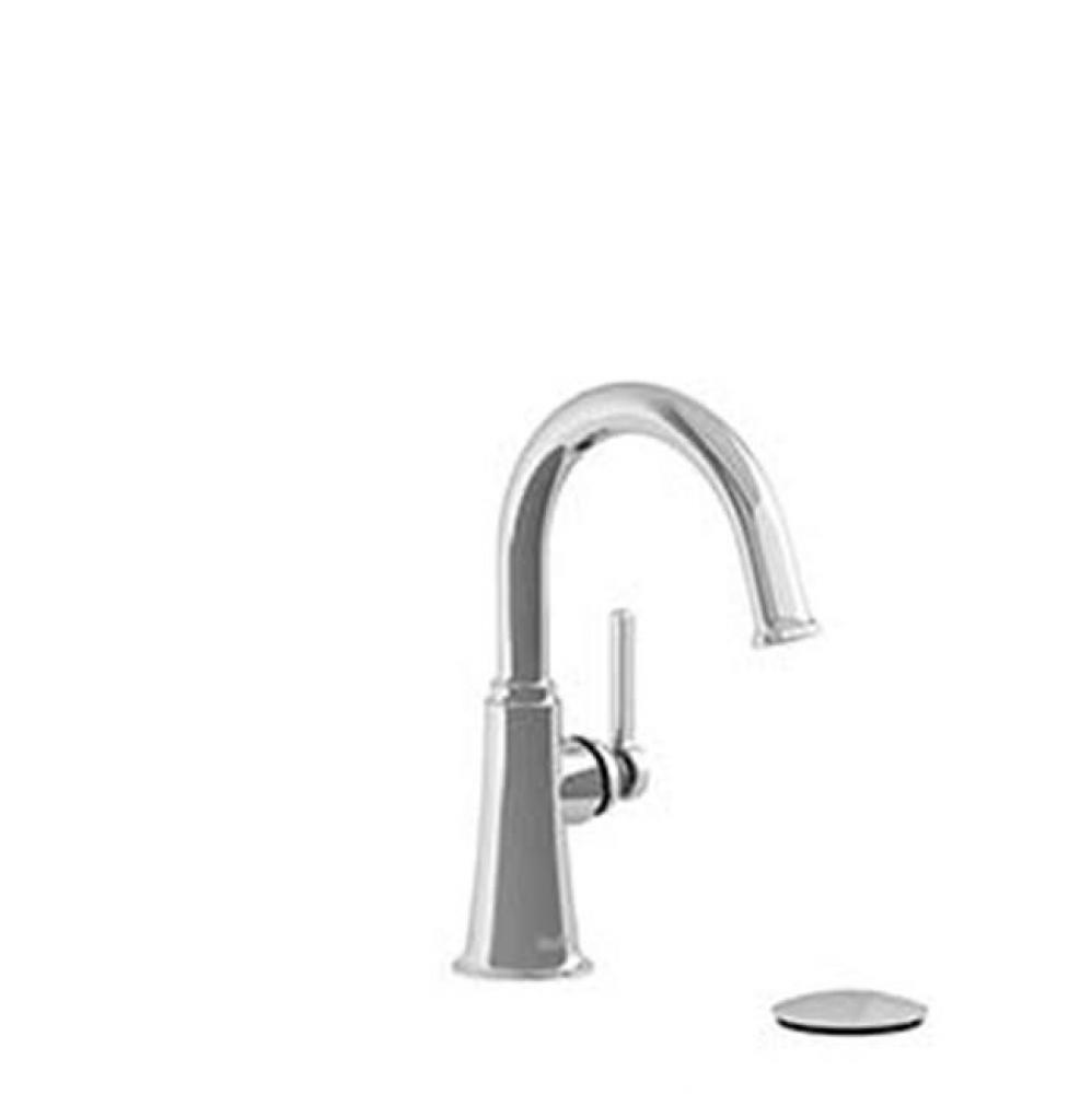 Single hole lavatory faucet