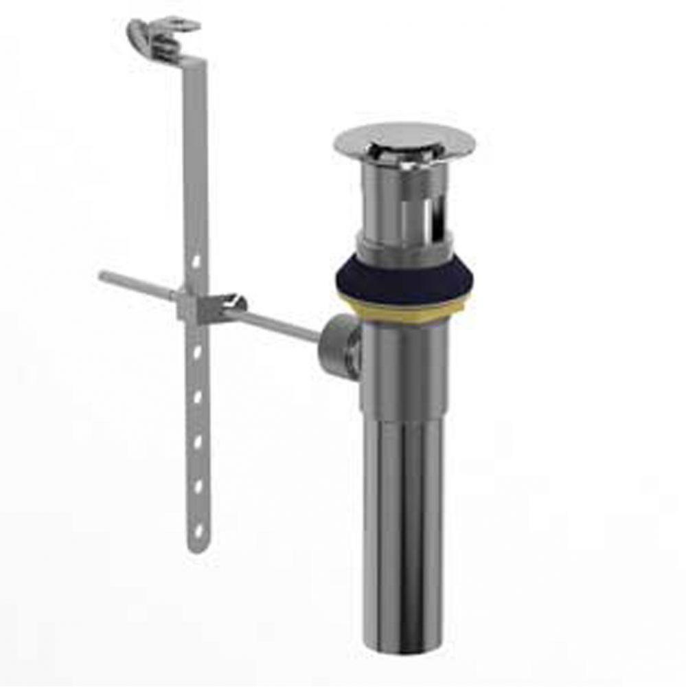 Lavatory Pop-Up Drain With Overflow