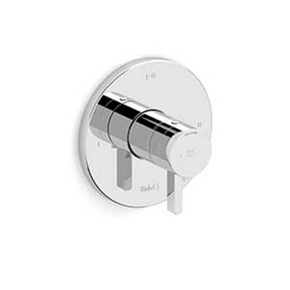 2-way Type T/P (thermostatic/pressure balance) coaxial complete valve PEX