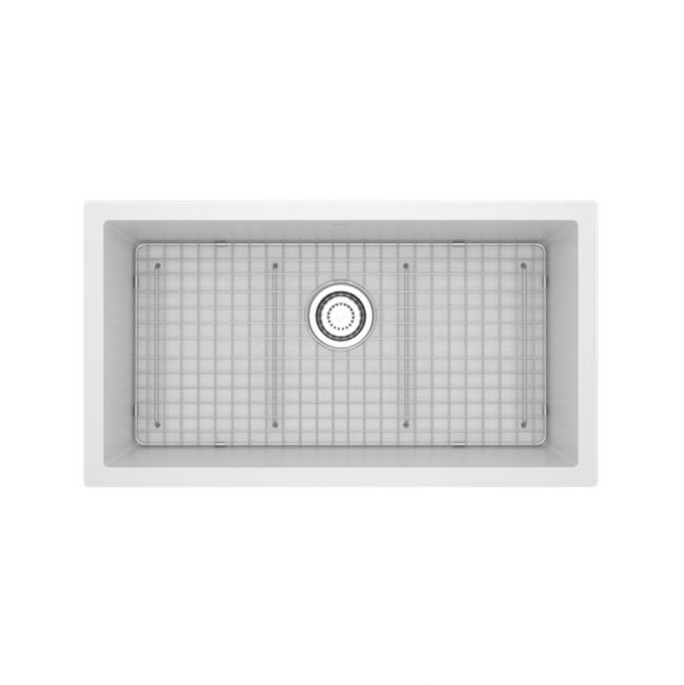 Fonsa™ 33'' Quartz Single Bowl Undermount Kitchen Sink