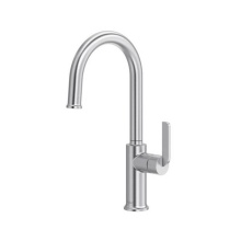 Riobel AU601SS - Authentica™ Bar/Food Prep Kitchen Faucet With C-Spout