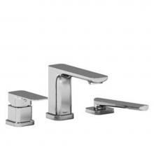 Riobel TEQ10C - Equinox™ 3-Hole Deck Mount Tub Filler Trim