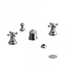 Riobel GN09+C - Classic Two Handle Deck Mount Bidet