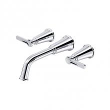 Riobel TMMSQ05JC - Momenti™ Wall Mount Tub Filler Trim