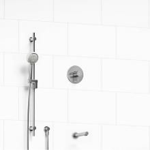 Riobel KIT#1244PATMC-SPEX - 1/2'' 2-way Type T/P (thermostatic/pressure balance) coaxial system with spout and hand