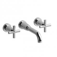 Riobel PA03+C-10 - 8'' wall-mount lavatory faucet