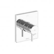 Riobel PATQ23C-SPEX - 2-way Type T/P (thermostatic/pressure balance) coaxial complete valve PEX