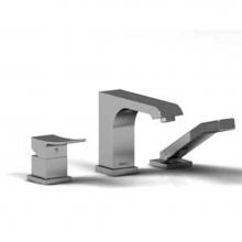 Riobel TZO10C - Zendo™ 3-Hole Deck Mount Tub Filler Trim