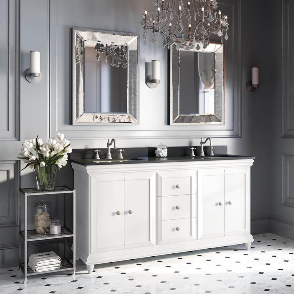 60'' Genova Vanity in White