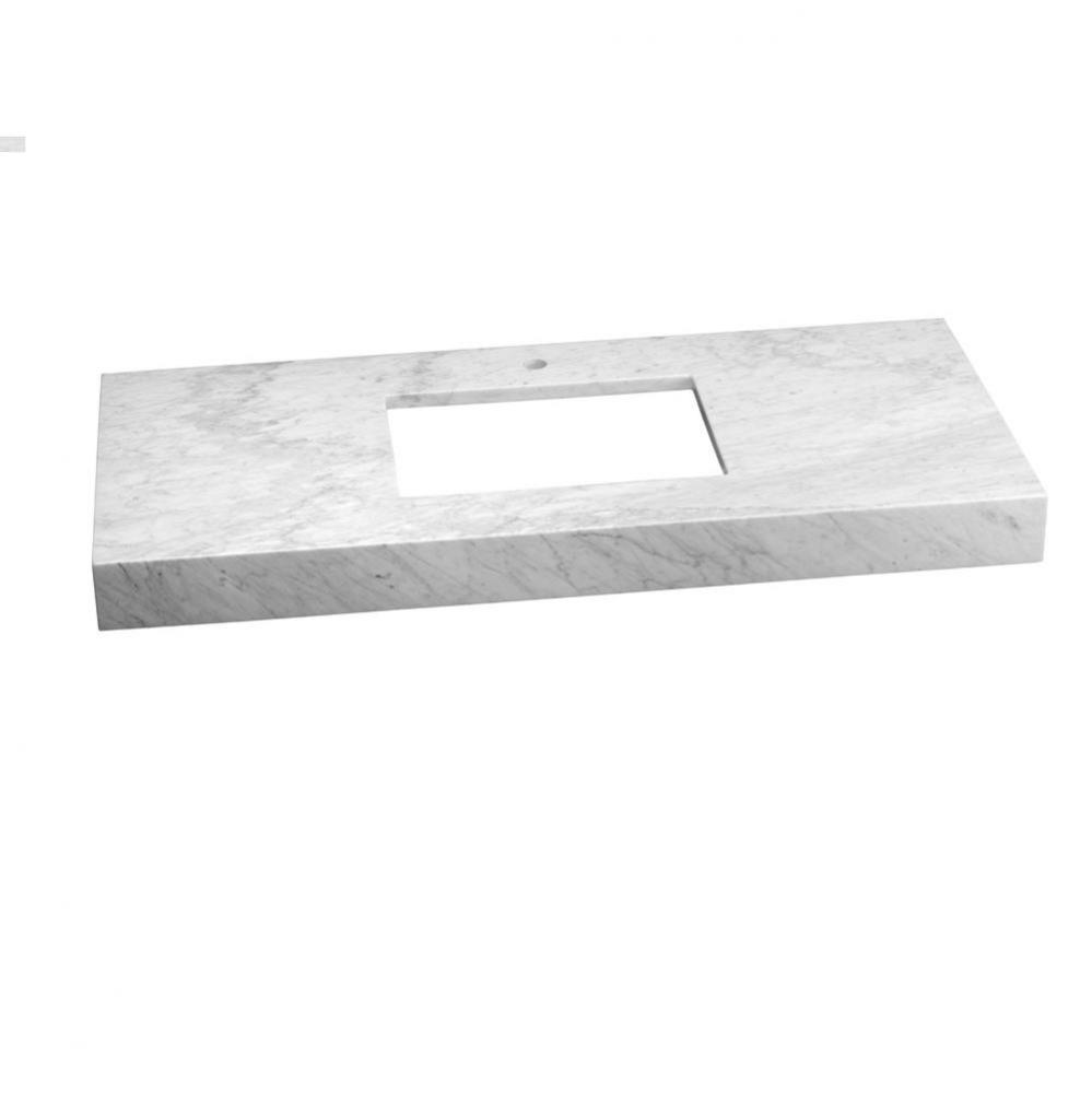 49'' x 22'' WideAppeal™ Marble Vanity Top in Cream Beige - 2 3/4''