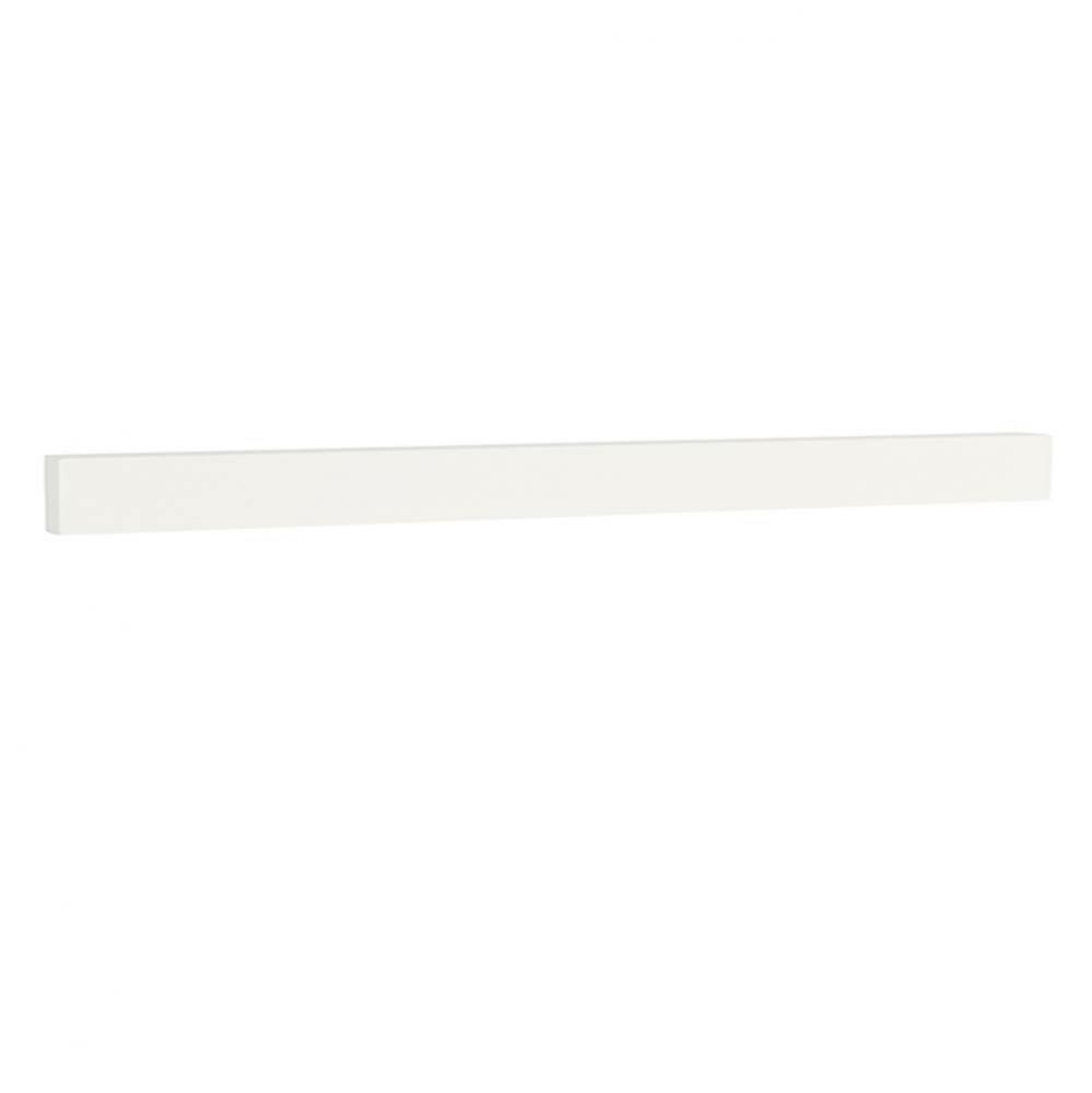 59'' x 3'' TechStone™  Backsplash in Solid White