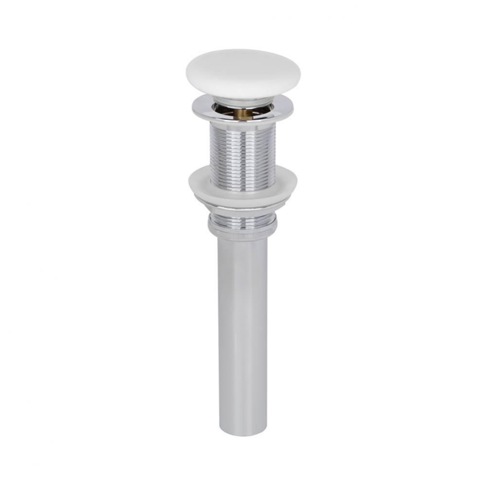 Ceramic Drain-Non-closing with out overflow-White