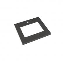 Ronbow 363325-1-Q30 - 25'' x 22'' TechStone™  WideAppeal™Vanity Top in Stone Gray - 2'&apos