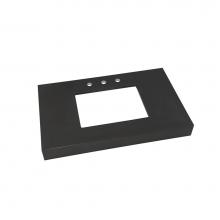 Ronbow 364436-8-Q30 - 36'' x 22'' TechStone™  WideAppeal™ Vanity Top in Stone Gray - 4'&apo