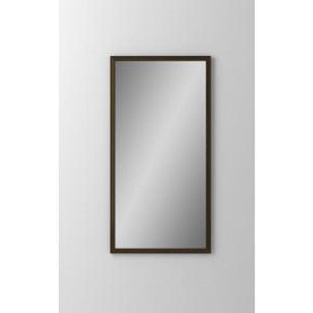 Rosemont 15-1/4'' x 30'' x 4'' Framed Cabinet, Brushed Bronze, Left