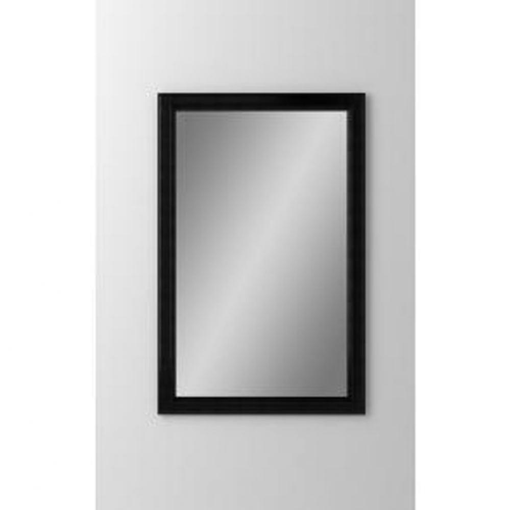 Bryn Mawr 19-1/4'' x 30'' x 4'' Framed Cabinet, Brushed Black, Left