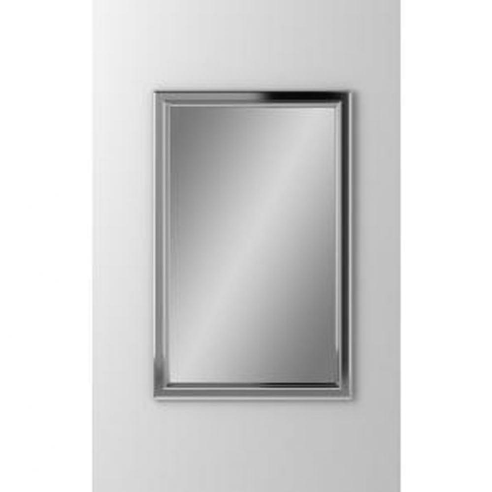 Bryn Mawr 19-1/4'' x 30'' x 4'' Framed Cabinet, Chrome, Non-Handed