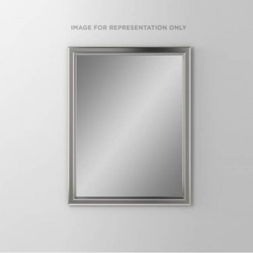 Main Line Mirror, 24'' x 30'' x 1-5/8'', Bryn Mawr Frame, Brushed Ni