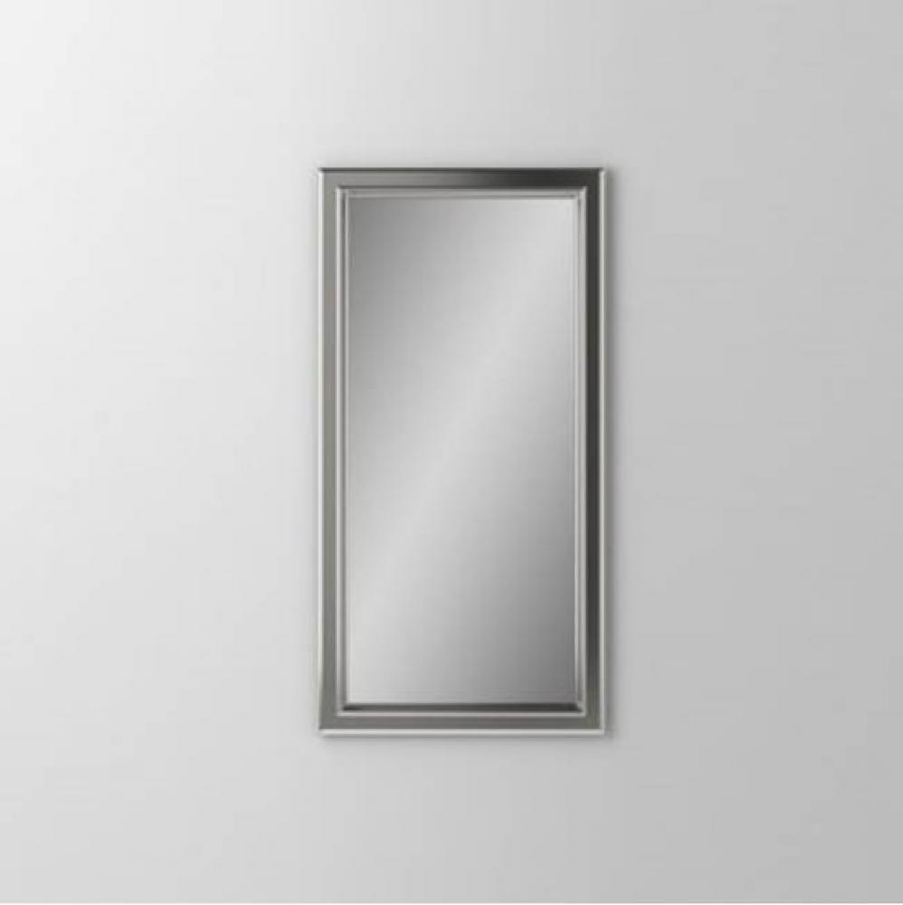 Main Line Mirror, 24'' x 40'' x 1-5/8'', Bryn Mawr Frame, Satin Nick