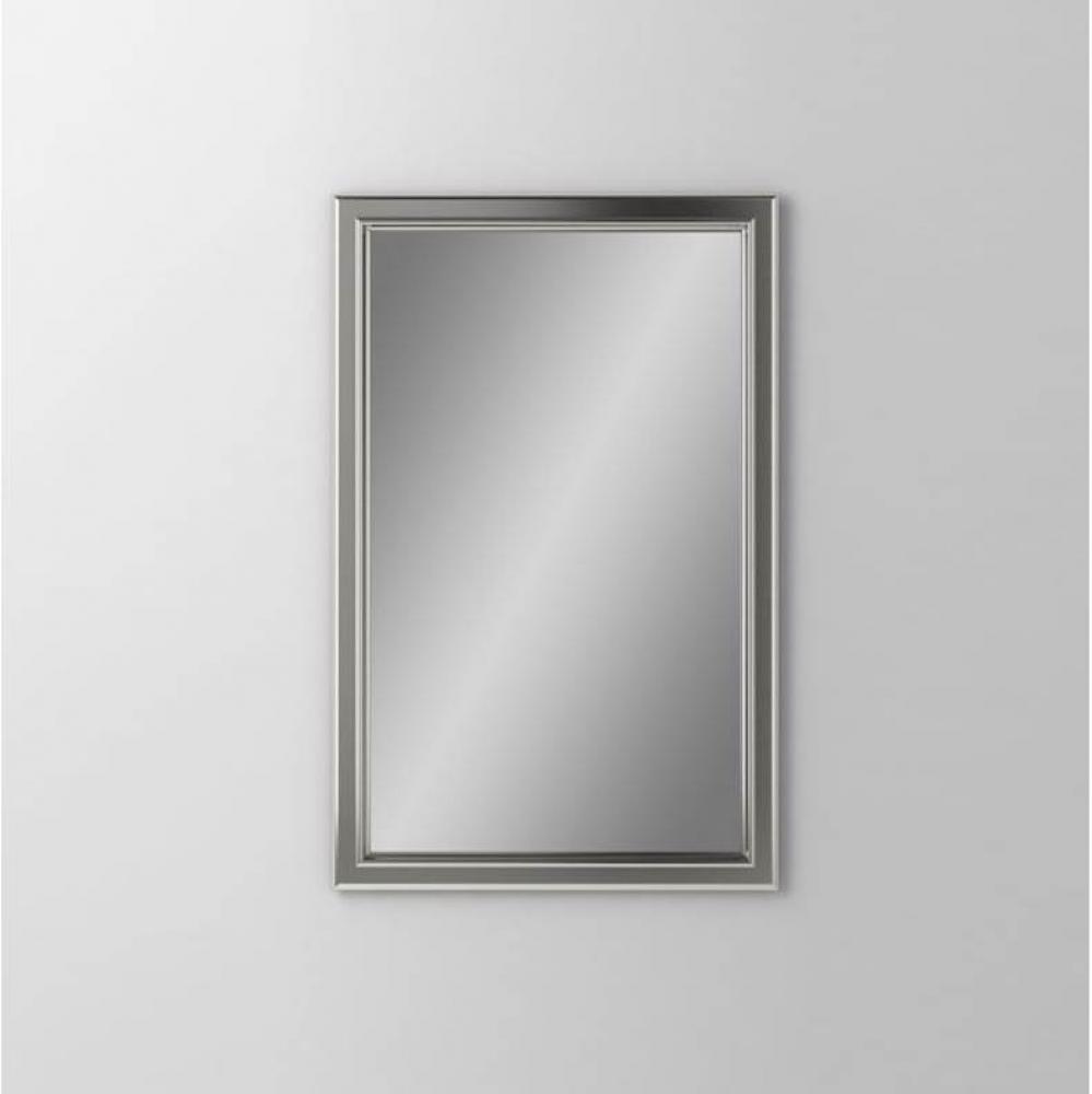 Bryn Mawr 19-1/4'' x 30'' x 6'' Framed Cabinet, Satin Nickel, Non-Ha