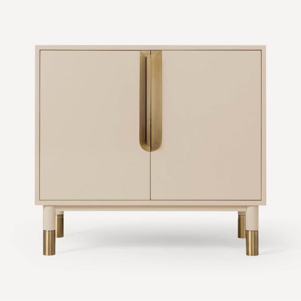 Vanity, Islamorada 36, Sand, Aged Brass