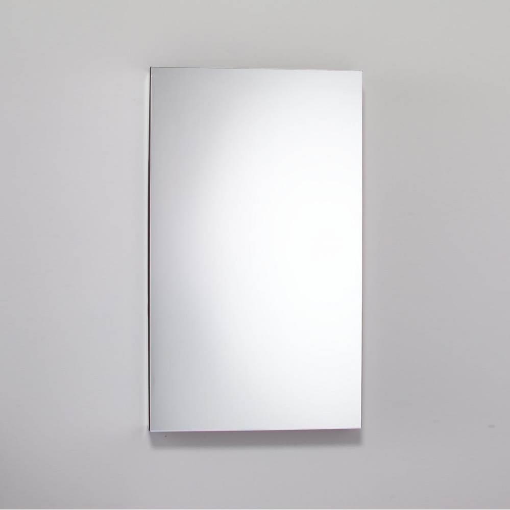 M Series Cabinet, 24'' x 40'' x 4'', Flat Top, Polished Edge, Left H