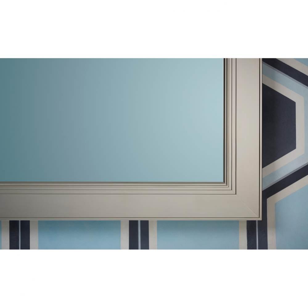 Merion 23-1/4'' x 39-3/8'' x 4'' Framed Cabinet, Brushed Bronze, Rig