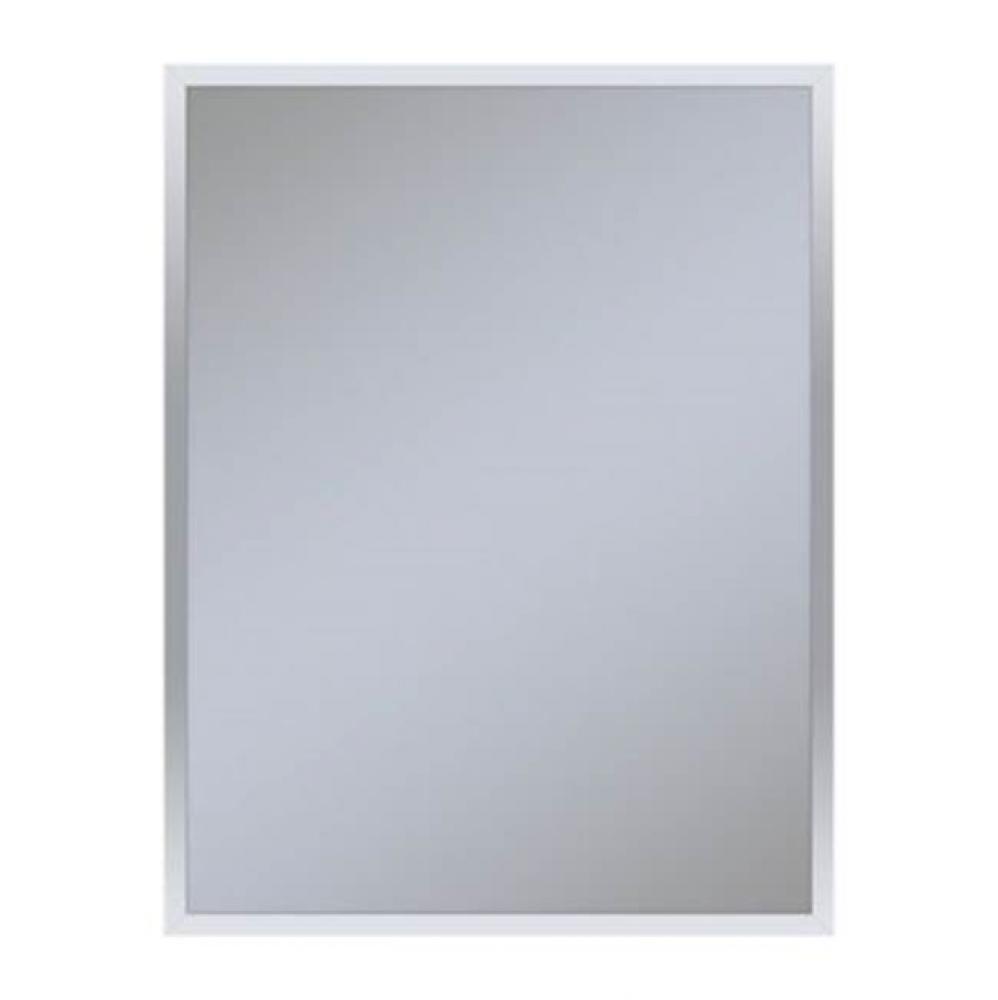 Profiles Framed Mirror, 24'' x 30'' x 3/4'', Chrome